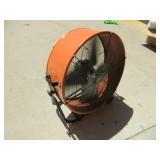 OMMERCIAL ELECTRIC BE24TFCE 2-SPEED DIRECT DRIVE TILT DRUM FAN