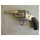 H&A .38 CALIBER DOULBE ACTION No.6 REVOLVER MADE FROM 1896-1899 BY HOPKINS AND ALLEN ARMS COMPANY. B