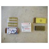 WINCHESTER .45 AUTO ROUNDS FULL BOX, UNION METTALIC CARTRIDGE COMPANY .45 AUTO ROUNDS FULL BOX AND F