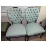 ANTIQUE VICTORIAN BALLOON BACK CHAIRS