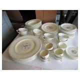 VINTAGE ROYAL DOULTON BURNHAM BONE CHINA SET