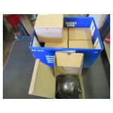 BLACK AND WHITE DOME CAMERA WITH AUDIO AND PLUG AND PLAY MODEL# DC-111W-AA