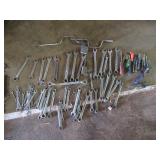GENEROUS QUANTITY OF WRENCHES SPEED HANDLES NUT DRIVERS ETC