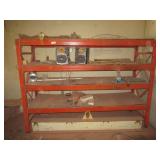 ORANGE HEAVY DUTY PALLET RACKING UNIT CONTENTS NOT INCLUDED 102” X 30” X 72” SECOND DAY PICK UP!