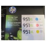 ASSORTMENT OF HP INK JET CARTRIDGES 940 950 951