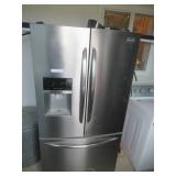 FRIGIDAIRE GALLERY FRENCH DOOR REFRIGERATOR ICE-MAKER IS OUT BUT EVERYTHING ELSE WORKS RECOMMEND PRE