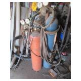 WELDING, ACETYLENE, TANKS, TORCHES, AND GAUGES