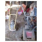 2 ROTOTILLERS RYOBI AND TORO 