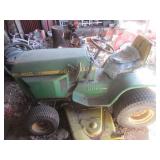 OHN DEERE C400 J TRACTOR MOWER, STARTED AND RUNS! HAS PTO HYDRAULIC ATTACHMENTS.