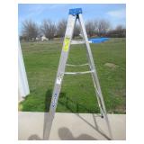 WERNER 6 FOOT ALUMINUM LADDER