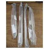 4 ALUMINUM, HEAVY DUTY STAINLESS STEEL WELL GRAB BARS