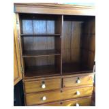 Antique Pine English armoire