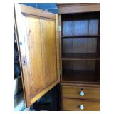 Antique Pine English armoire