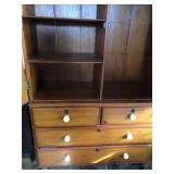 Antique Pine English armoire