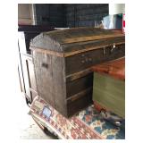 Antique dome chest