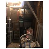 Back room full of boxes