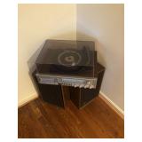 Turntable and speakers