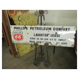 Phillips 66 Lease Sign