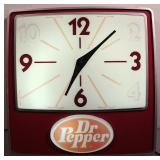 Dr. Pepper Clock
