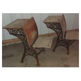 Antique School Desks