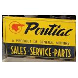 Porcelain Pontiac Sign