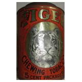 Tiger Tobacco Tin