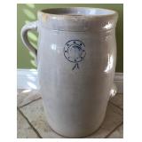 Indian Head Stone Churn