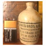 Miniture Vinegar Advertising Jug
