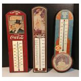 Coke Advertsing Thermometers Estate