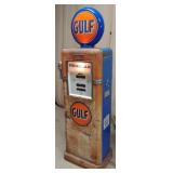 Gulf Bowser Gas Pump