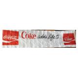 Large Coke Advertising Banner