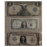 Paper Currency Silver Certificates Money