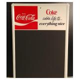 Coke Menu Board Sign