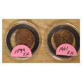 Indian Head Pennies Coins