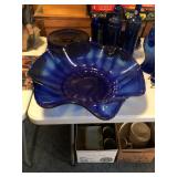 Mexican Hand Blown Cobolt Glass