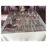 AWESOME PEACHTREE CORNER ESTATE, 100+ PIECE STERLING, MID CENTURY MODERN FURNITURE, SIGNED SPORTS