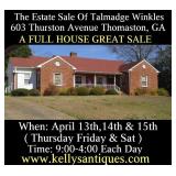 The Estate Sale Of Talmadge Winkles Packed With Furniture!