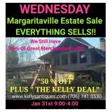 WEDNESDAY ESTATE SALE 50% PLUS 
