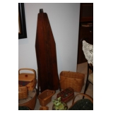 VINTAGE WOOD IRON BOARD