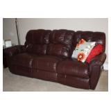 LEATHER DUAL ELECTRIC RECLINER