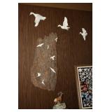 LARGE DRIFT WOOD WALL ART ~ HOUSE 