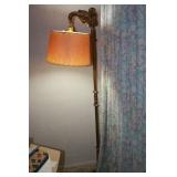 VINTAGE FLOOR LAMP WITH SHIP MOTIFF ~ HOUSE