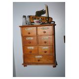 VINTAGE WALL SPICE CABINET