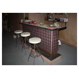 RETRO BAR + STOOLS