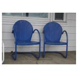 METAL LAWN CHAIRS