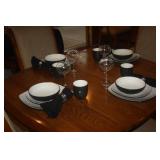 NORITAKE STONEWARE COLORWAVE DISH SET