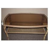 WICKER COFFEE TABLE