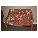 WICKER LOVE SEAT