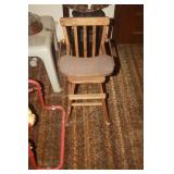 CHILDS DOLL HIGH CHAIR