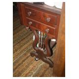 DROP LEAF - 2 DRAWER CABINET